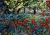 Garden In Giverny | Oil on canvas | 4'x5'