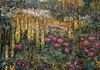 Golden Rod and Peony Garden | Oil on canvas