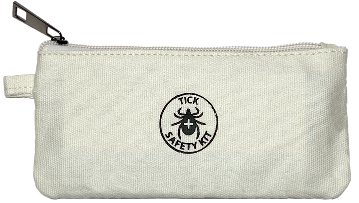 Durable Cotton Poly Canvas pouch.