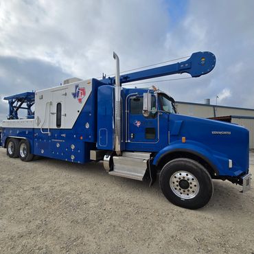 Newest truck added to the fleet.