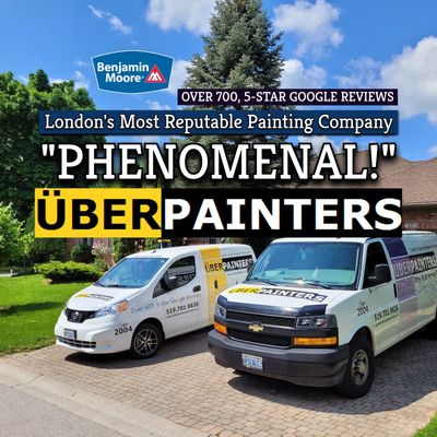 UBERPAINTERS Provides Professional House Painting Services in The London Area, Including Interior Pa
