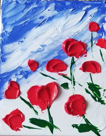Abstract Flower Fields