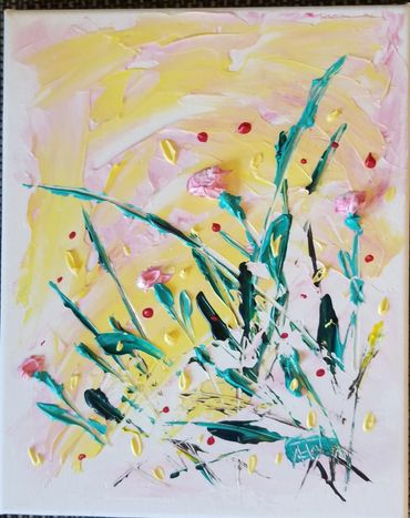 Abstract Flower Fields