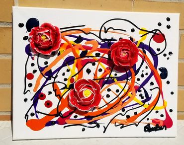 red roses