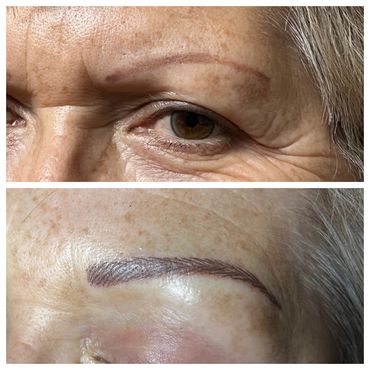 Work elsewhere; corrected at Le Beau Visage Permanent Cosmetics