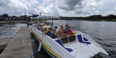 12 people on board, and plenty of room for more!