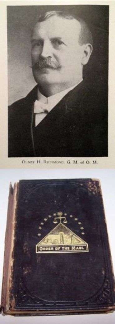 cardology.org - Olney H. Richmond, Father of Cardology and Grand Master of the Order of the Magi
