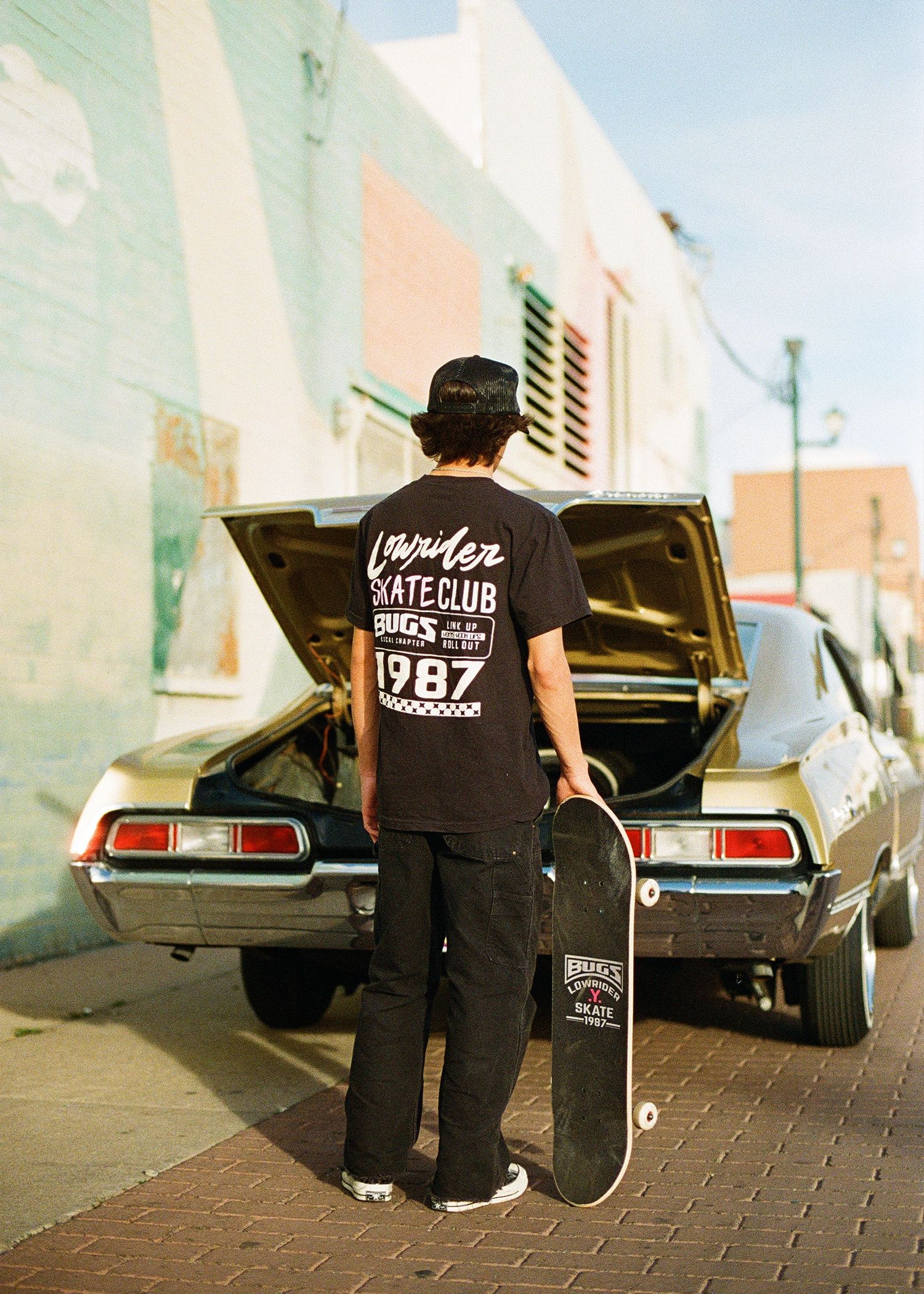 Bugs Lowrider Y Skate, a skateboard and apparel store. Bugs Lowrider Y Skate Club