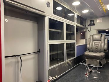Fort Smith EMS Ambulance Remount Refurbishment Medwerks Remount Pinnacle Emergency Vehicles