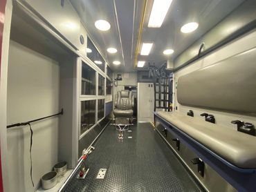 Fort Smith EMS Ambulance Remount Refurbishment Medwerks Remount Pinnacle Emergency Vehicles