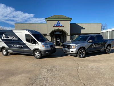 Pinnacle Emergency Vehicles Ford F-150 and Ford Transit Mobile Service Units