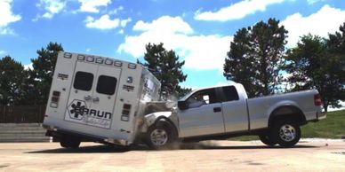 Braun Ambulance Crash Testing SolidBody Construction Pinnacle Emergency Vehicles