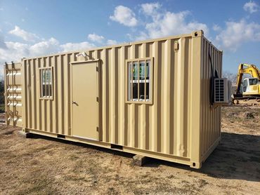 Transform your worksite with our versatile shipping container offices! construction sites, remote...