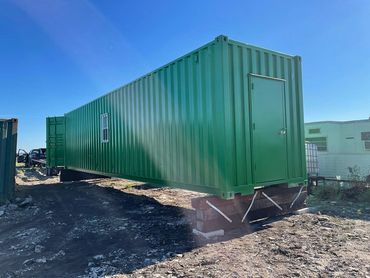 40-foot Shipping container Hunting Cabin, Houston Tx.
