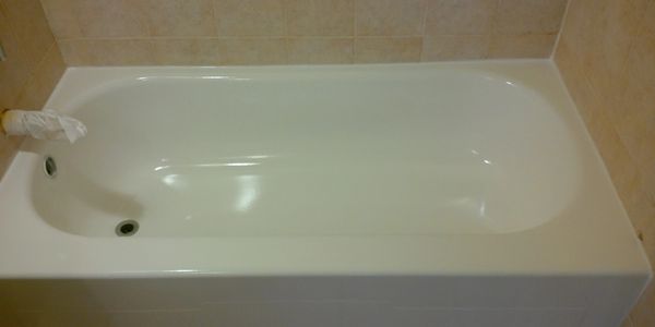 beautiful refinished tub
