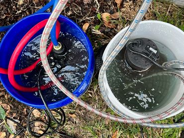 Cleaning dual water heaters