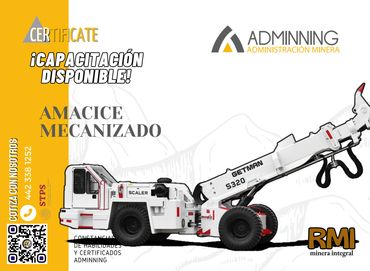 Cobertura en totalidad de equipos mecanizados, basado en comprensión de la mecánica de rocas.