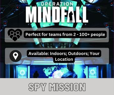 Spy mission team building game