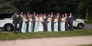 Three Rivers Limousine Fort Wayne, IN Wedding Days are some of Most Favorite Days!