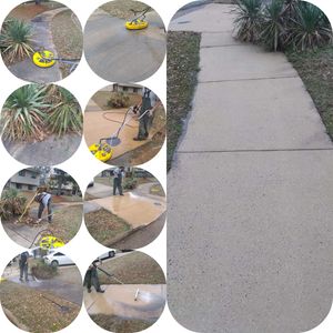 Driveway sidewalk combo