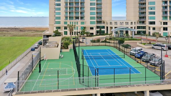 Tennis, Pickleball or basketball when you need a break from Palisade Palms pool or beach.