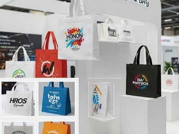طباعة أكياس سكرين المصمم العربي للإعلانات Nonwoven bags SCREEN PRINTING Arabic Designer Advertising