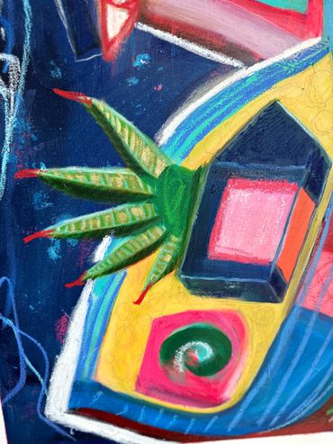 Figurative Art, Abstract Art, inspired by Yoda, mysteries of the universe, unveiling the unknown