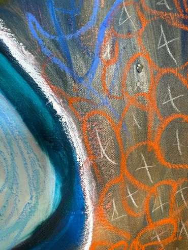 Figurative Art, Abstract Art, inspired by Yoda, mysteries of the universe, unveiling the unknown