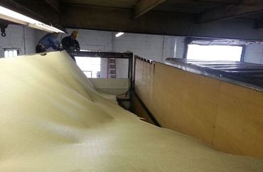A Roof Section of a Truck Being Replaced for Repair