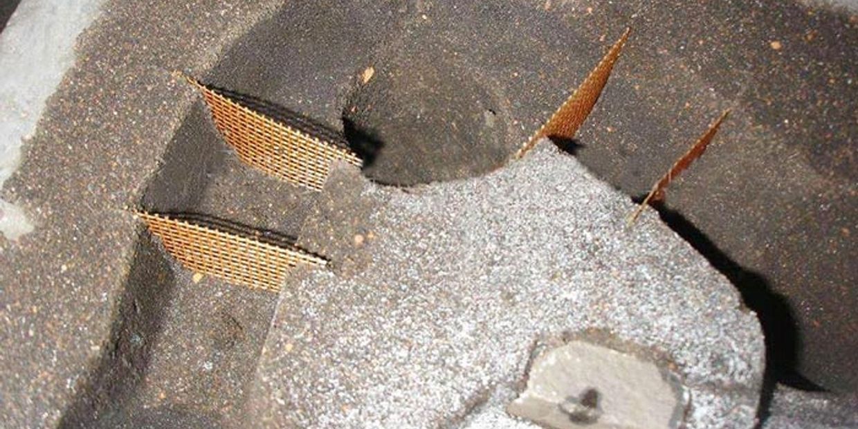 Aluminum fiberglass filter