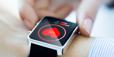 Smartwatch with heart monitoring capabilities