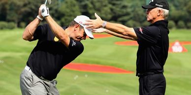 Golf coach tutoring