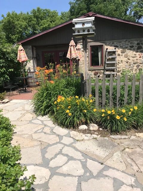We're located on an 1850's Wisconsin Homestead in an original stone building'