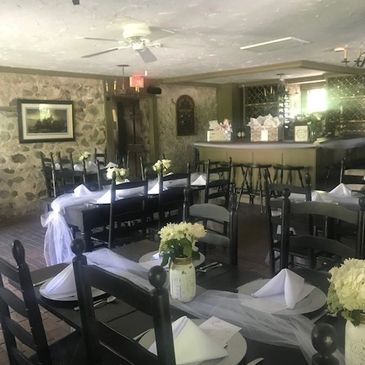 Jack's Cafe bar for beer and wine sales at events