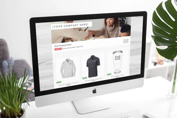 Apparel website example