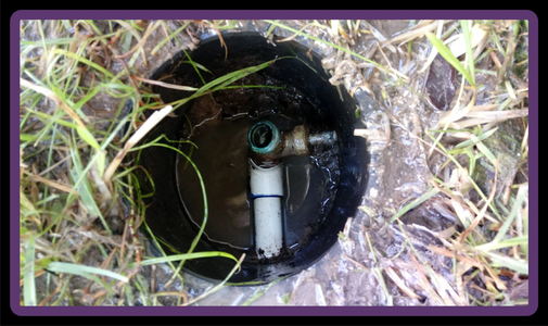 Before: Leaking Hosebib