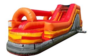 Inflatable slip & slide
