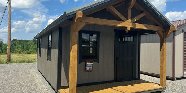 When building a shed garage or a tiny house, our craftsmanship goes into the building. We do not che