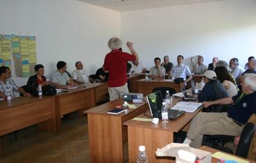 Prof. Alistair Bath facilitated one of the meetings