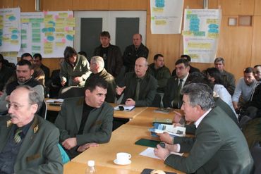 There was a huge interest in the process of developing the plan from the employees in the IAG struct