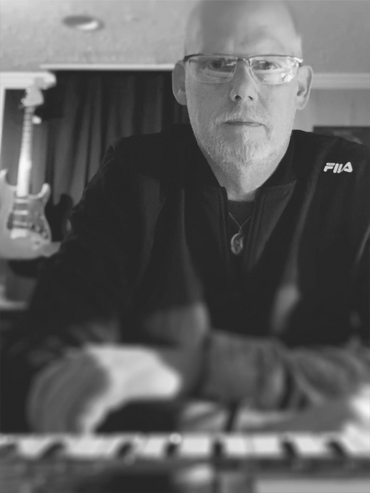 In the studio - Its a late night