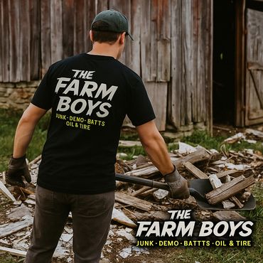 a man working with a shovel picking up debris