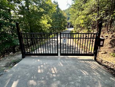 residential swing gate with motor