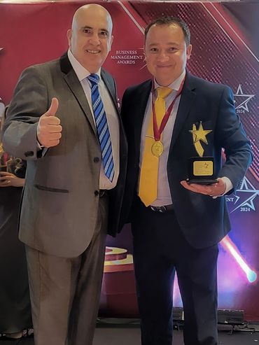 Fotografía en el evento business management awards 2024