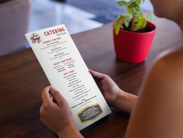 Menu Design & Brand Development