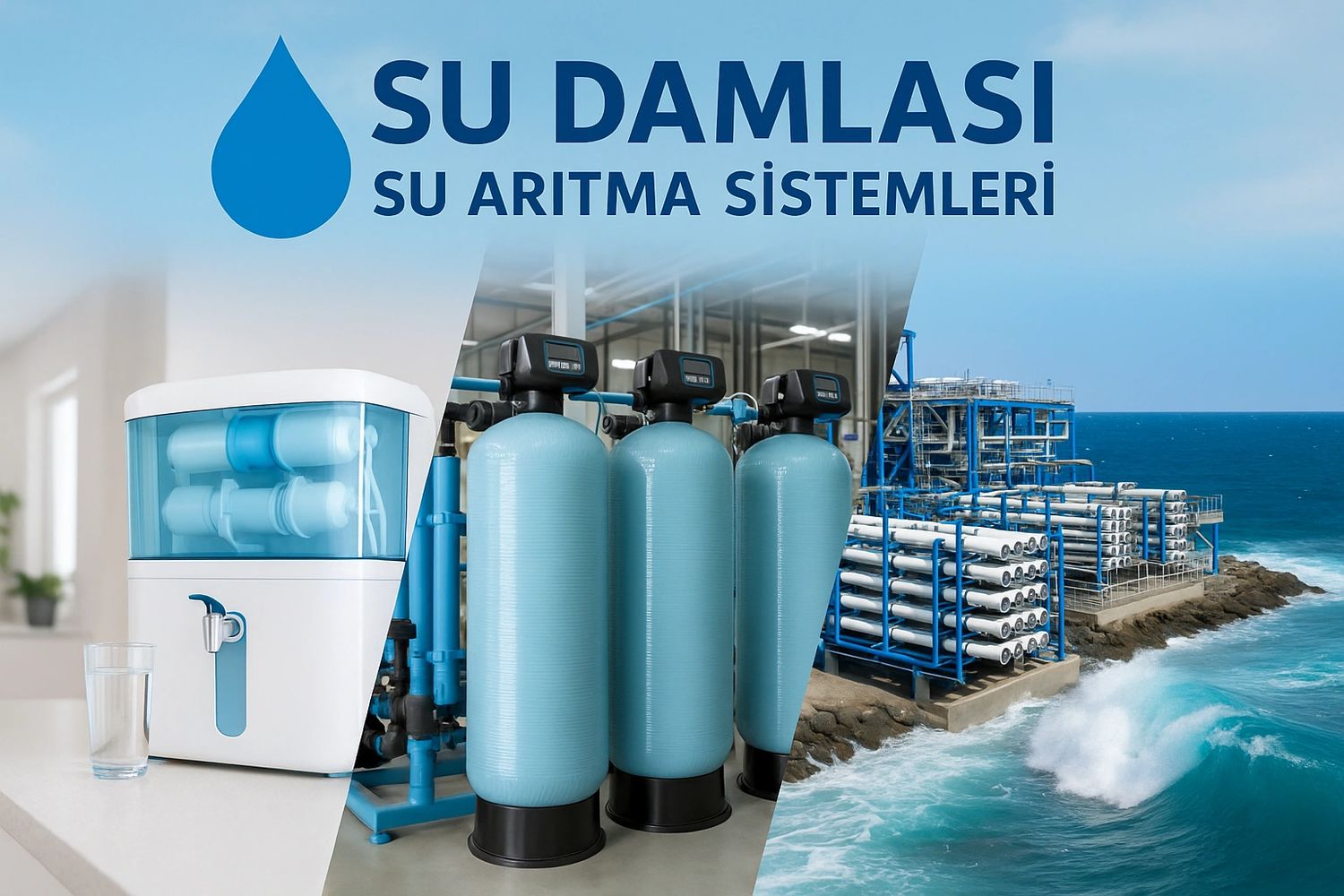 1. Mersin su arıtma: Ev, deniz ve endüstriyel sistemlerde güvenilir çözümler.
2. Deniz suyu