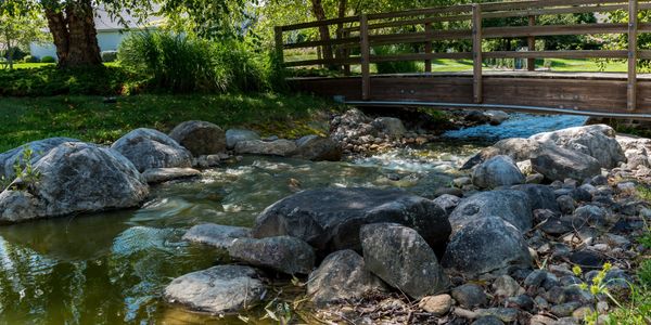 Fours Seasons at Metedeconk Lakes Foot Bridge