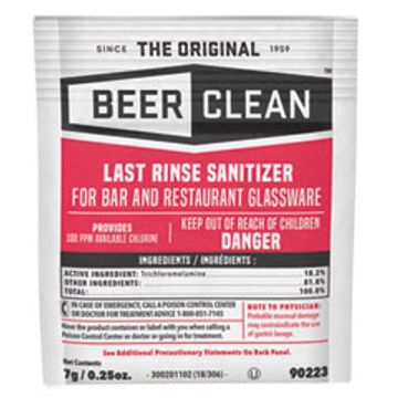 beer clean, rinse, sanitizer, food, kkitchen, bar