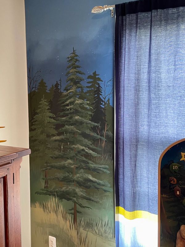 Mural, Forest Bedroom