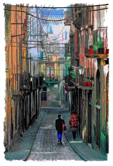 Vic, Spain | humid day